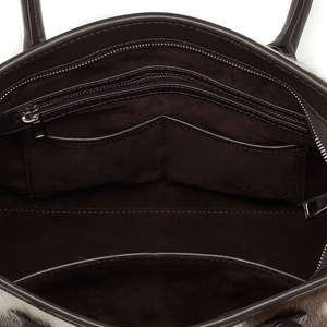 Sac à main en cuir de vachette de couleur unie, tendance, grande taille, haute qualité, prix abordable, sac à main pour femmes en cuir de vachette à vendre - Product Image 6