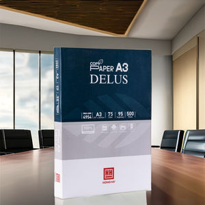 Papier copie A3 75 g/m² Marque Hong Ha Modèle 4954 297x420 mm Blancheur 95 % Certifié ISO OEM/ODM 500 feuilles/rame Vietnam - Product Image 1