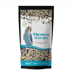 Mélange de graines pour oiseaux biologiques riches en protéines OEM pour perruches, canaris, perroquets, poulets - Millet jaune, soutien immunitaire, santé, soins des animaux de compagnie - Product Image 1