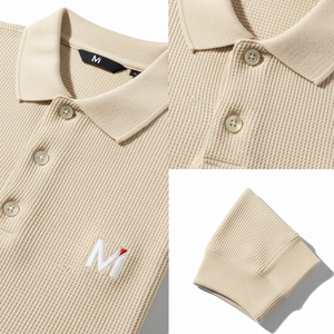 Camiseta Polo para Hombre Estilo Vintage, Teñida, con Aspecto Desgastado, Logotipo Personalizado, Camiseta Polo de Alta Calidad, Ropa Retro de Moda - Product Image 5