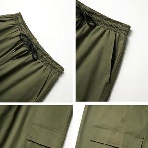 Pantalones Cargo de Lona de Diseño Moderno para Hombre, Alta Calidad, Logotipo Personalizado, Estilo Casual, Ligeros, 100% Algodón, Otoño 2026 - Product Image 5