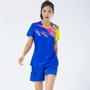 Volleyball Men's Suit Badminton Wear Sleeveless Shirt Quick-Drying Breathable Shorts Competition Training Suit 100% Polyester - Product Image 6