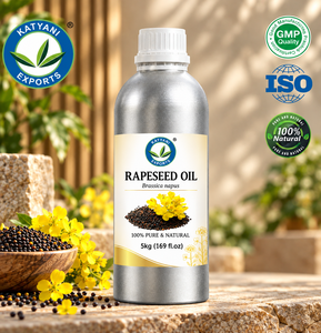 Huile de colza naturelle pressée à froid de 2 kg du Madhya Pradesh, Inde, pour la fabrication de savon, Brassica Napus, pour les formules de soins corporels et de bain - Product Image 5