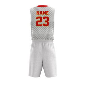 Uniforme de Baloncesto para Hombre de Alta Calidad 2026, % Poliéster, Reversible, Sublimado, Ropa Deportiva - Product Image 3
