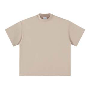 Camiseta de Verano al por Mayor, 230 g/m², Personalizada con Serigrafía, de Alta Calidad, 100% Algodón, Lisa, Gruesa, de Manga Corta, para Hombre - Product Image 1