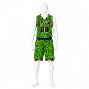 Uniformes de basket-ball pour hommes, fabriqués en polyester durable, anti-rides, de fabrication professionnelle, en vente - Product Image 6