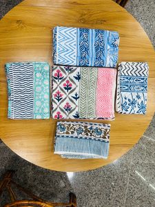 Solid Pattern Indian Block Print Cotton 72 inches <b>Sarong</b> Handcrafted Cotton <b>Wrap</b> Skirt, Ethical Cotton Scarf - Product Image 5