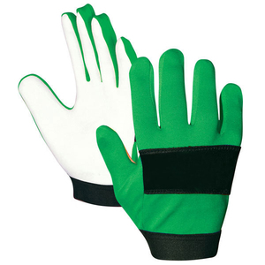 Gants de football américain en tissu imprimés sur mesure en gros, haute qualité, logo personnalisé, design respirant pour sports de plein air - Product Image 3