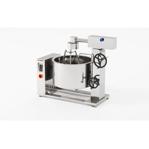 Olla de vapor con inducción y revestimiento giratorio Amicook 380V/440V, modelo para freír alimentos, guisos, resistente al agua, duradera, para cocinar con inducción. - Product Image 3