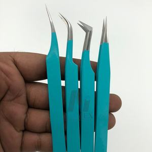 แหนบต่อขนตาเพิ่มวอลลุ่มสแตนเลสอุปกรณ์ดูแลส่วนบุคคลพร้อมสี & กล่องใส่การ์ดตามสั่ง - Product Image 5