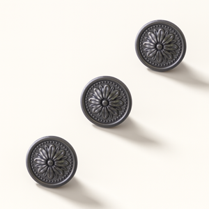 Pomo Redondo de Aleación de Zinc Estilo Antiguo Disponible para OEM, Tirador Vintage para Cajones de Cocina, Baño, Mesitas de Noche y Muebles - Product Image 3