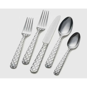 Ensemble de couverts en acier inoxydable au design moderne, compatible lave-vaisselle, pour la maison, la cuisine, le restaurant, l'hôtel, la table à manger, cuillère, fourchette, couteau - Product Image 3