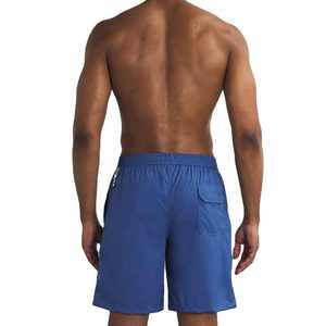 Shorts de bain en toile respirants et écologiques pour hommes avec logo personnalisé, séchage rapide, cordon de serrage et poches - Product Image 5