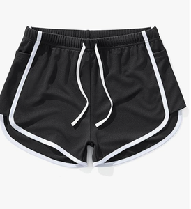 Pantalones Cortos Deportivos de Malla para Hombre, Ligeros y Suaves, para Entrenamiento Físico y Running, con Cordón Ajustable en la Cintura y Bolsillos Laterales para Objetos Esenciales - Product Image 2