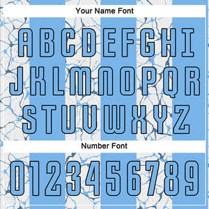 Wholesale Marble Texture Custom Soccer Uniform <b>Light</b> Blue Men's Football Jersey Set Sublimated Breathable Training Kit Supplier - Product Image 5