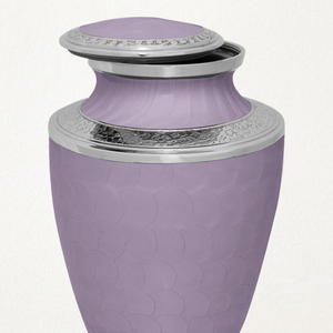 Urna funeraria clásica de metal estañado cepillado para cenizas humanas de adultos, urna conmemorativa, proveedor mayorista de fábrica a bajo precio - Product Image 4