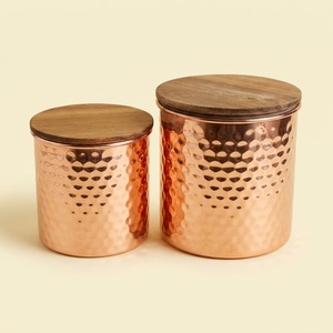 Attractive Design Stainless Steel Kitchen Canister with Lid Premium Food Grade Storage <b>Jar</b> for Coffee Tea and Grains for Kitchen - Product Image 3