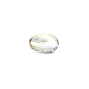 3 Carat Oval Cut Yellow Sapphire Loose Gemstone for Fine Jewelry - Product Image 2