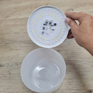 หลอดไฟ LED DOB แบบถอดประกอบได้ ขั้ว B22/E27 กำลังไฟ 60 วัตต์ ประสิทธิภาพสูง แรงดันไฟฟ้า 220 โวลต์ ตัวเรือนอะลูมิเนียม 6500K 5100 ลูเมนส์ อายุการใช้งาน 20,000 ชั่วโมง CRI>84 - Product Image 6