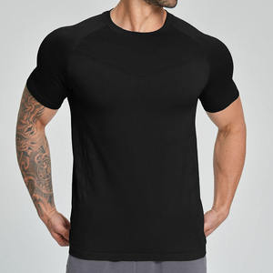 เสื้อยืดโอเวอร์ไซส์พิมพ์ลาย แห้งเร็ว คอกลม สำหรับออกกำลังกายและเล่นกีฬา แขนสั้น สำหรับผู้ชาย - Product Image 3