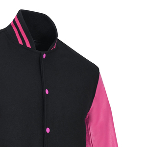 Classic Wear Varsity Jackets Breathable Crew Neck Collar Customized Logo Printing Full Sleeves College Baseball Jacket For <b>Men</b> - Product Image 2