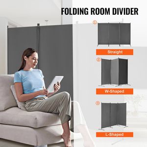 Paravento Pieghevole Portatile a 3 Pannelli, Divisorio Autoportante Moderno per Stanze, Schermi e Divisori per Ambienti con Design Migliorato - Product Image 5