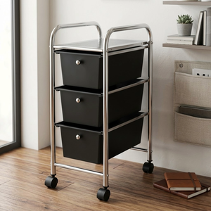 Muebles para el Hogar de Taiwán en Oferta, Modernos y Sostenibles, Estante de Cocina y Baño de 5 Niveles Desmontable de Acero Cromado - Product Image 1