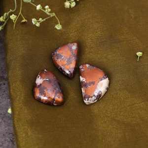 Cabujón de Ágata de Cobre Multicolor Natural para Joyería Hecha a Mano, Colgantes, Collares y Anillos - Product Image 3