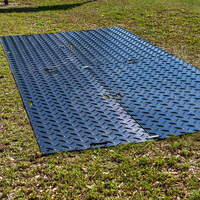 Tapis de protection du sol en HDPE 4x8 haute résistance pour équipement lourd et construction de routes temporaires - Vente en gros