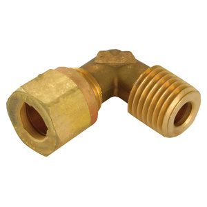 ข้อต่อทองเหลืองแบบข้อศอกเกลียวตัวผู้สำหรับงานท่อและหลอด - Product Image 1