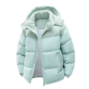 Chaqueta Acolchada con Capucha de Poliéster con Logotipo Personalizado, Chaqueta de Invierno Impermeable y Cortavientos para Hombre, Proveedor Directo de Fábrica con MOQ Bajo - Product Image 3