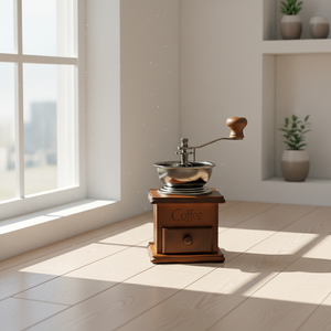 Molinillo de Café de Madera de Primera Calidad 3203036 con Recipiente Metálico - Product Image 6