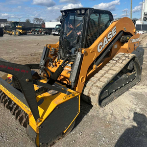 Professional CASE Skid Steer Loader with <b>Forestry</b> Mulcher Attachment Powerful Compact Track <b>Machine</b> <b>Forestry</b> and Land Clearing - Product Image 1