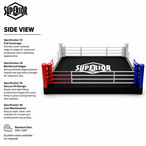 Nouvelle housse de ring de boxe personnalisée de qualité supérieure avec logo imprimé, pour sol de ring de boxe - Product Image 4