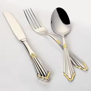 Juego de Cubiertos de Acero Inoxidable de Lujo, Cubertería Metálica Premium para Hoteles, Restaurantes y Cafeterías - Product Image 2