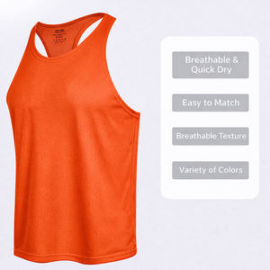 Camiseta Deportiva sin Costuras de Secado Rápido para Hombre, Ligera y Ajustada, para Correr, Hacer Ejercicio en el Gimnasio, Ropa Deportiva para Maratón - Product Image 5