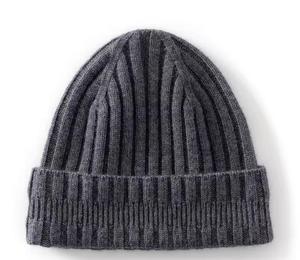 Gorro de Punto Acanalado Jacquard Unisex, Diseño a Rayas, Gorro Casual de Invierno, 100% Acrílico, Ajustable para Adultos - Product Image 5