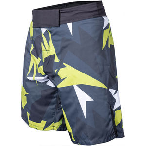 กางเกงชก MMA สำหรับผู้ชาย ลายพิมพ์แบบ Sublimation ระบายเหงื่อได้ดี ทรงปกติ สำหรับฝึกซ้อมศิลปะการต่อสู้แบบผสมผสาน ลายพราง - Product Image 5