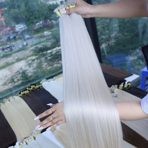 Extensions de cheveux naturels vietnamiens de qualité supérieure en vrac, 100g, prix de gros, toutes couleurs, 60 cm - Product Image 1