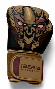 Guantes de Boxeo Premium IBERIA con Estampado de León, Guantes de Entrenamiento de Cuero PU, Logotipo Personalizado OEM, Equipo Deportivo al por Mayor - Product Image 2