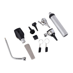 Veterinary Otoscope Ophthalmoscope Set Medical Manual Portable ENT Diagnostic <b>Instrument</b> with Fiber <b>Optic</b> Illumination - Product Image 3
