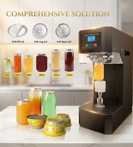 Machine de scellage manuelle à froid professionnelle de haute qualité 2026 pour bouteilles et canettes en verre, qualité alimentaire et pour boissons, haute précision et sécurité - Product Image 1