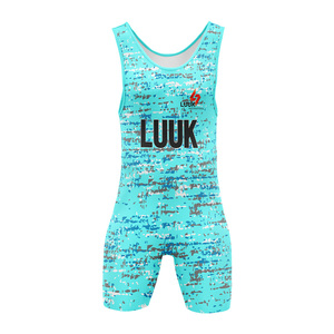 Ropa Deportiva de Lucha Personalizada de Poliéster, Singlet para Artes Marciales, Elástico en Cuatro Direcciones, Ligero, Transpirable, con Logotipo Impreso en la Parte Delantera, de Secado Rápido - Product Image 4