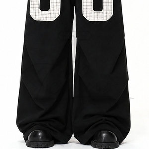 Custom Sweatpants Double Baggy High Waist Fleece Cotton Track Pants Casual Streetwear Breathable <b>Trousers</b> Made Pakistan0 - Product Image 6