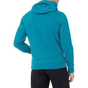 Custom 100% Cotton Zip Hoodie for Sports Teams with Personalized Name Number Logo Knitted Fabric Comfortable & Stylish Fit - Product Image 2