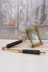 Vintage Brass Handheld Magnifying <b>Glass</b> Antique Style <b>Reading</b> Magnifier Decorative Desk Accessory Gift Wholesale - Product Image 2