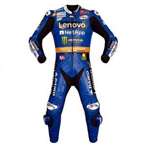 ชุดแข่งรถมอเตอร์ไซค์ Francesco Bagnaia MotoCP หนังวัว/หนังจิงโจ้ สำหรับขับขี่/แข่งรถ ยี่ห้อ Rucati ระดับ CE Level 2 - Product Image 1