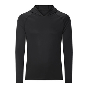 Breathable Clothing Manufacturer Hoodie For Men's Fashion Trendy Sportswear Solid Color Fishing Hoodie For Men's - Product Image 5