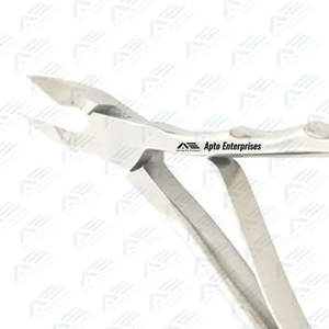 Pince à cuticules en acier inoxydable unilatéral de qualité supérieure avec poignée d'empreintes digitales coupe-ongles de précision de vente chaude - Product Image 6