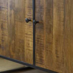 Aparador Vandana Radiant Novara en metal y madera de mango de Marcel - Product Image 5